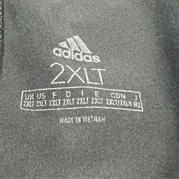 Women’s Adidas Workout Athletic Silky pants black with pockets size 2XLT Tall - Picture 5 of 6